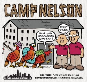 Camp Nelson Bourbon Label