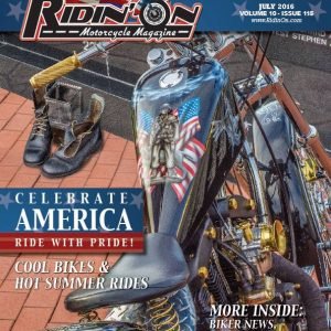 Ridin' On Motorcycle Magazine Layout